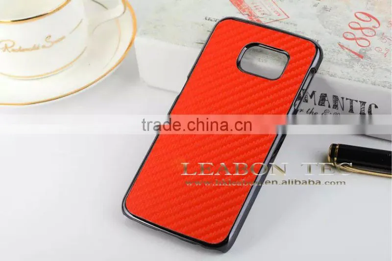 carbon fiber Alibaba wholesale PC phone case for Samsung Galaxy S6