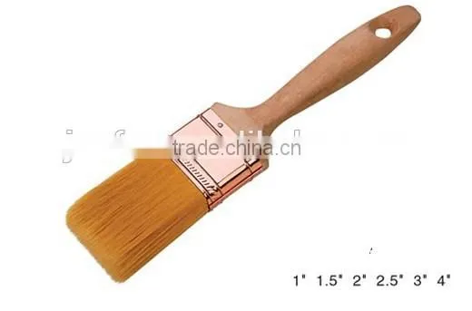 Wood handle nylon paint elbow brush