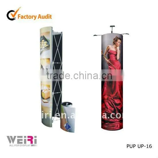 Straight Round Customized Booth