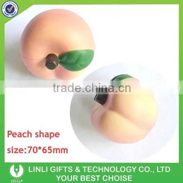 Oem Logo Promotional Gift PU Stress Lemon
