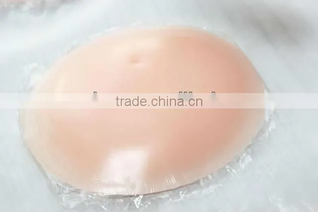 different sizes100% medical Artificial Baby Tummy, Belly Silicone Pregnant Belly|Fake Baby Belly