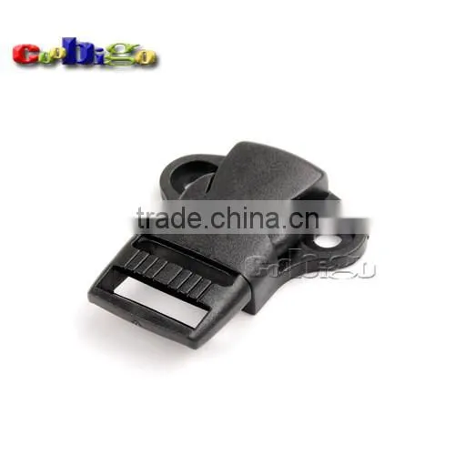3/4" Webbing Detach Buckle 2 Holes 5mm for Outdoor Sports Bags Students Bags #FLC385-20