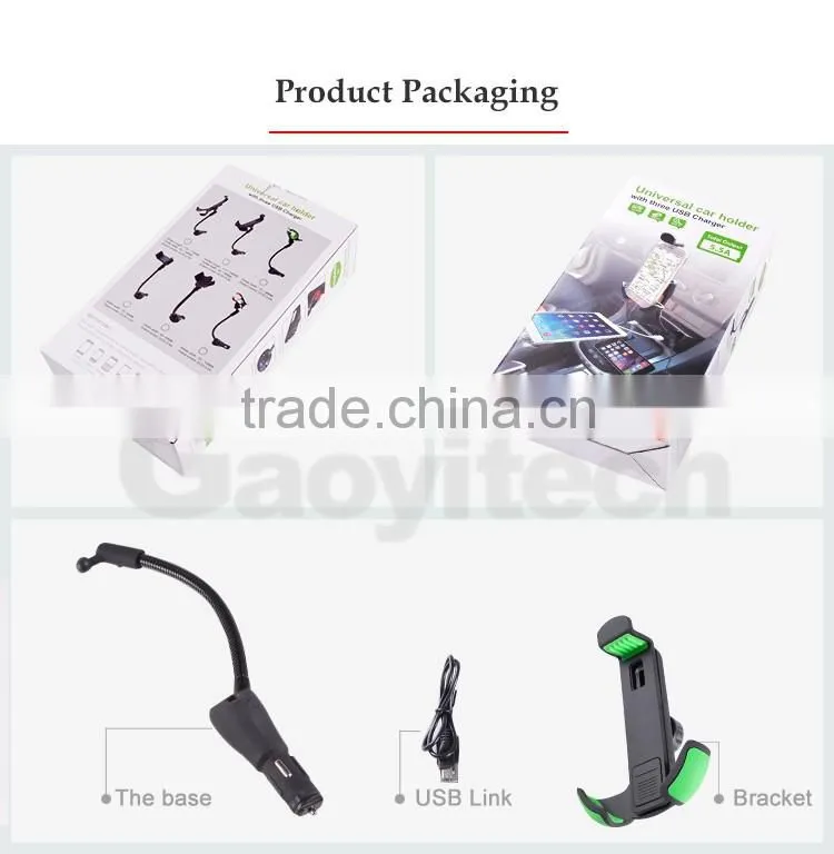 2016 hot selling promotional 3 port usb car charger