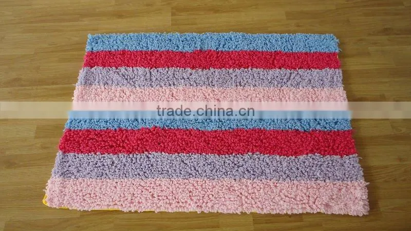 microfiber chenille fashional rug