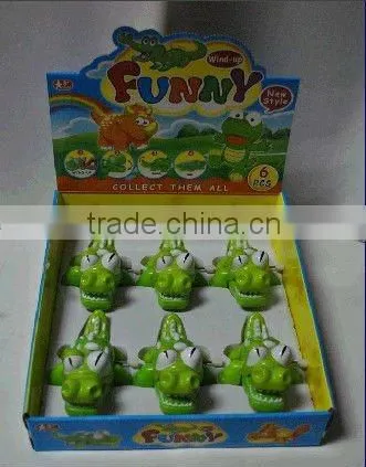 WIND UP CROCODILE WITH DRAGON 6PCS
