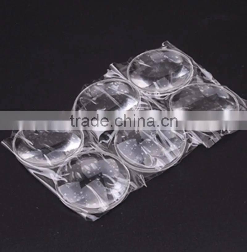 34mm arcylic double convex lens with good quality ,factory price
