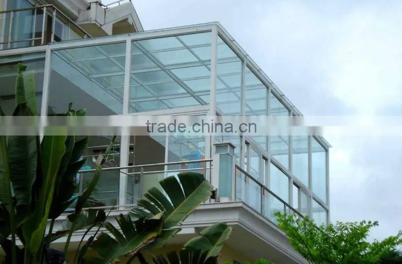 Beautiful and practical alumium green house