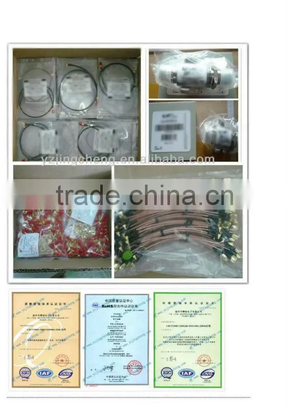 Reverse polarity SMA male body ,female socket for RG6 cable,RP connector , RF connector ,coaxial connector