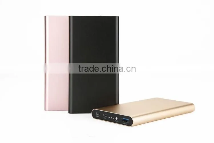 2016 trending products fast charging qc2.0 power bank 10000mAh