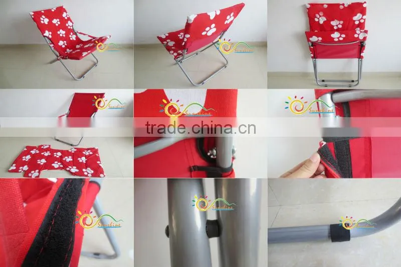 Foldable lounge chair for adult or kids.