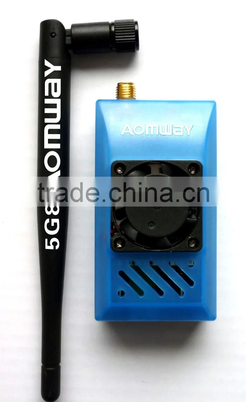 Aomway 5.8G 1000 mw 32 nova transmissao de imagem sem fio de frequencia de transmissao e recepcao de apoio DVR