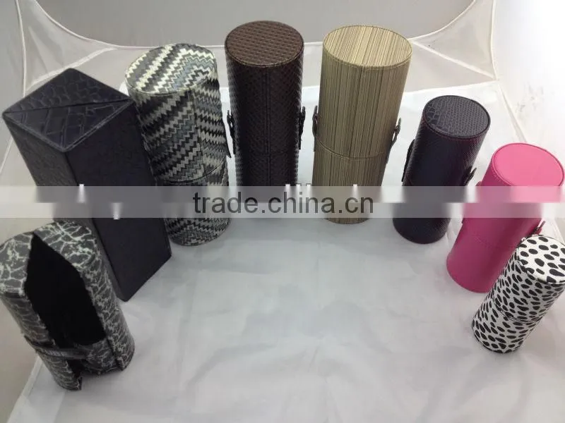 make up kit,professional cylinder case makeup brush