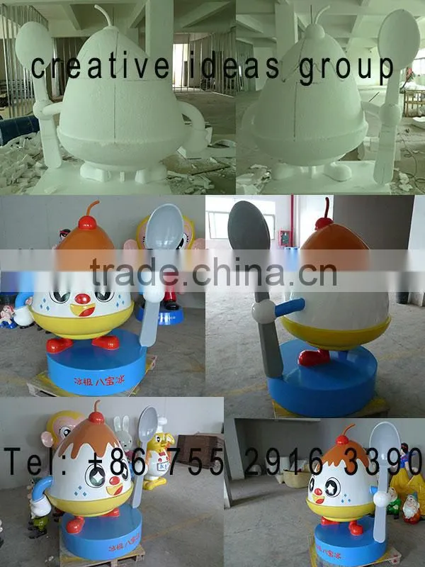 cartoon bear statue sculpture