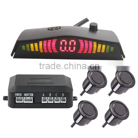 Car accessories Visible LED display rear parking sensor with 0.3~0.5 detection