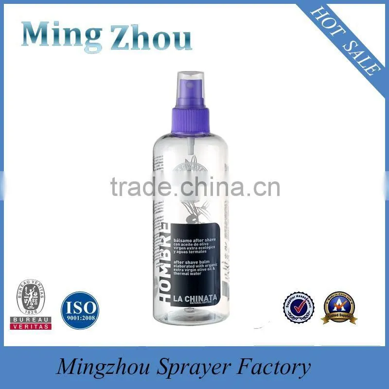 MZ-12 PET plastic 250ml big 28/410 lotion pump bottle
