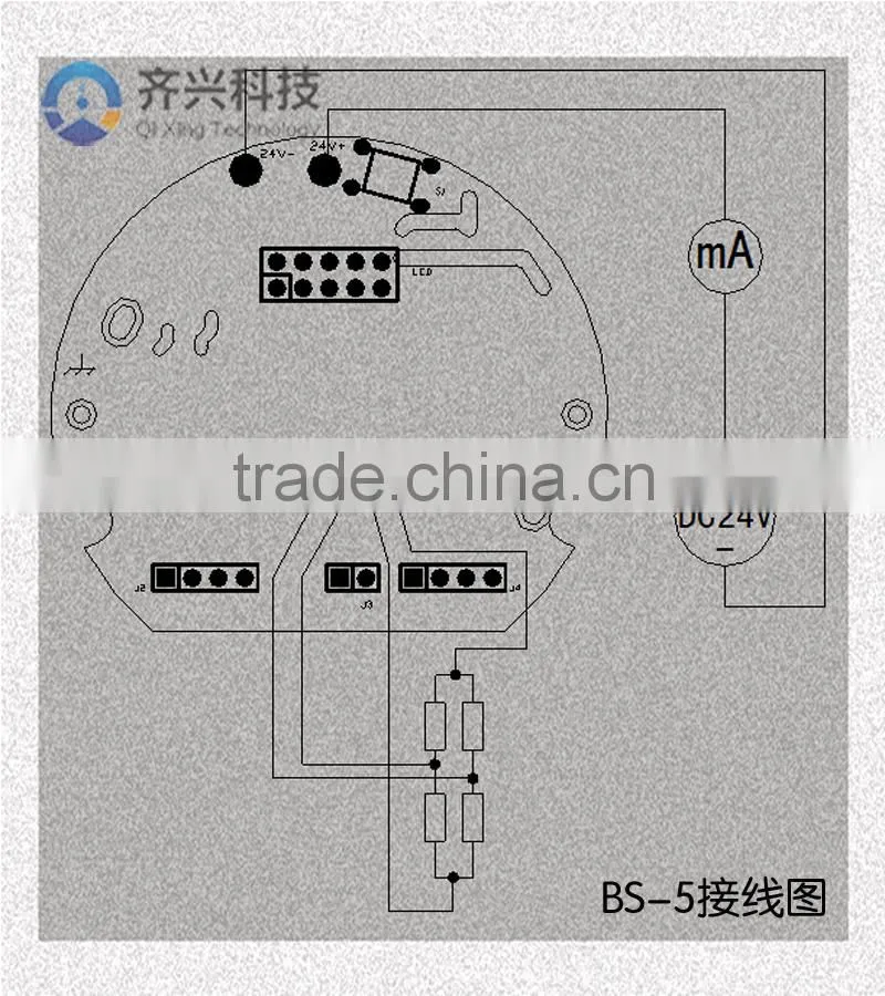 Intelligent digital pressure transmitter circuit board,PCB,LED circuit board