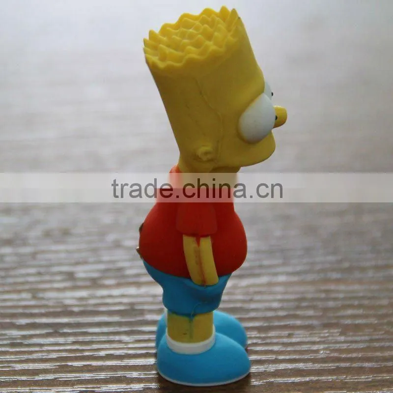 2013 the new style 3D fashion boy design silicone USB cover