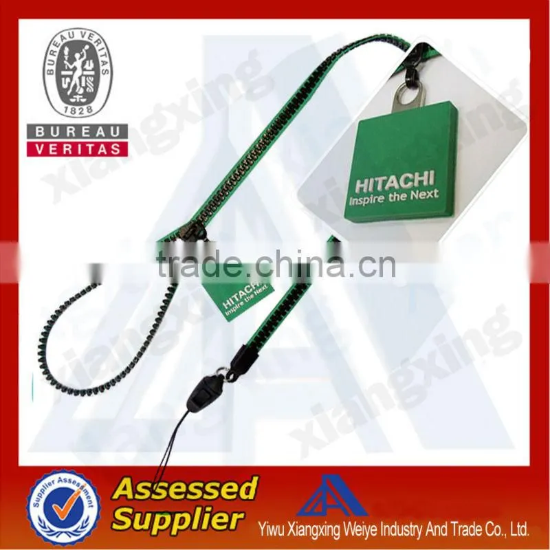 2014 Custom Fashion lanyard with zipper pouch