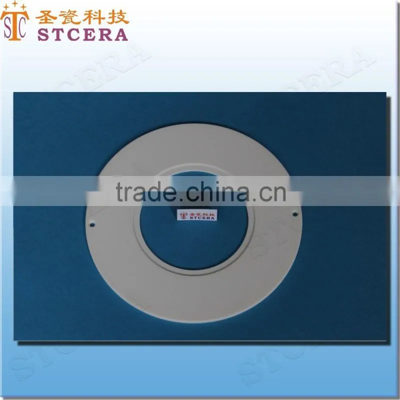 STCERA plates custom-made according to customers' drawing, alumina ceramic plates