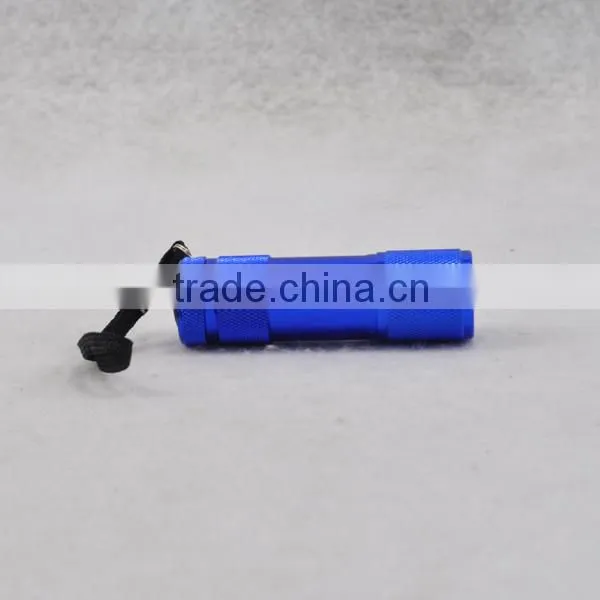 Aluminum 9 LED Flashlight