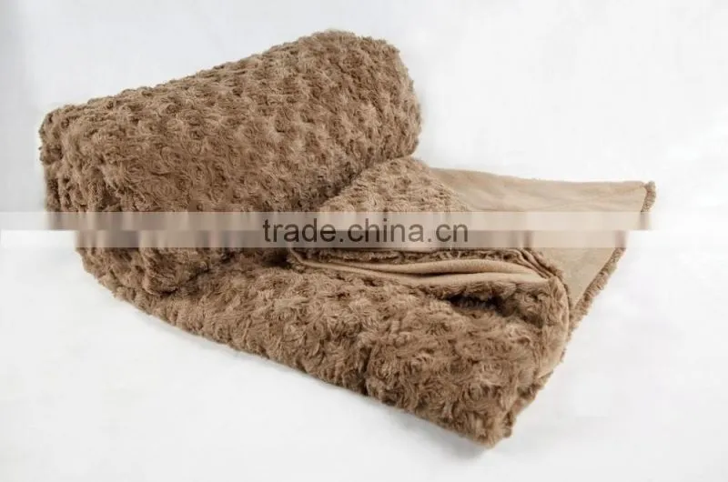 100% polyester soft warm cheap pv fleece gifts Promotional Blanket