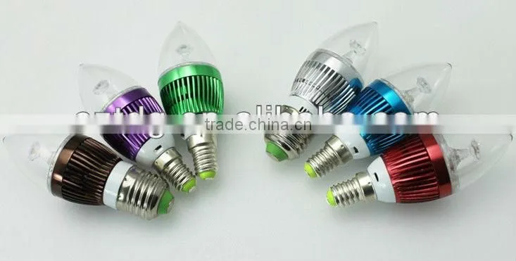 low voltage 3w 4w 5w led candle bulb b15 DC12V-24Vdimmable (CE& Rohs)