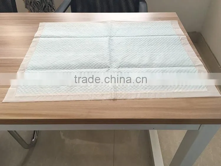 Hospital bed sheet, incontinent pad, disposable nonwoven bed sheet