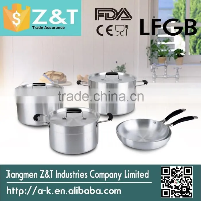 New product sanding aluminum sauce pot and pan set