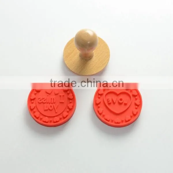 2016 hot selling silicone baking tool cookie stamp