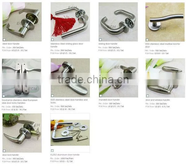 high class Hot sale Stainless Steel bedroom door knobs