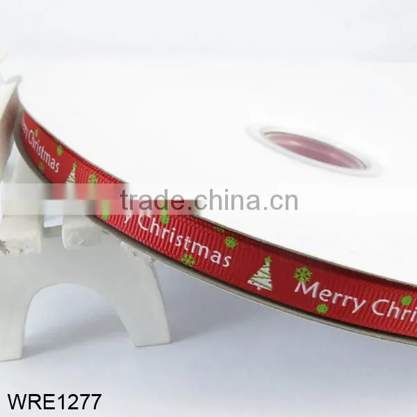 Christmas Design Double Printed Ribbon