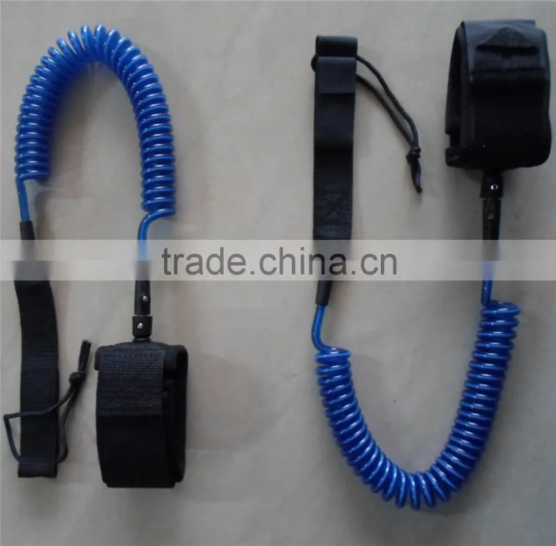 surfing rope surfboard accessories PU coil leash
