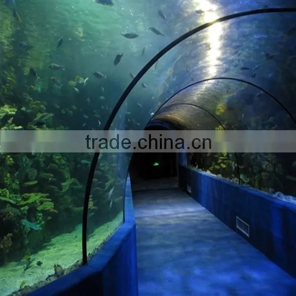 10mm to 350mm customized transparent thick acrylic aquarium panel supplier