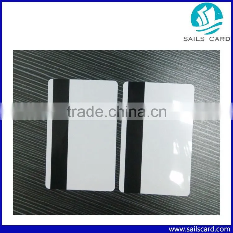 125khz 13.56mhz EM4100 S50 Proximity blank RFID Card with magnetic stripe