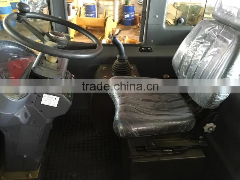 heavy equipment 7t large capacity wheel loader for sale with best price