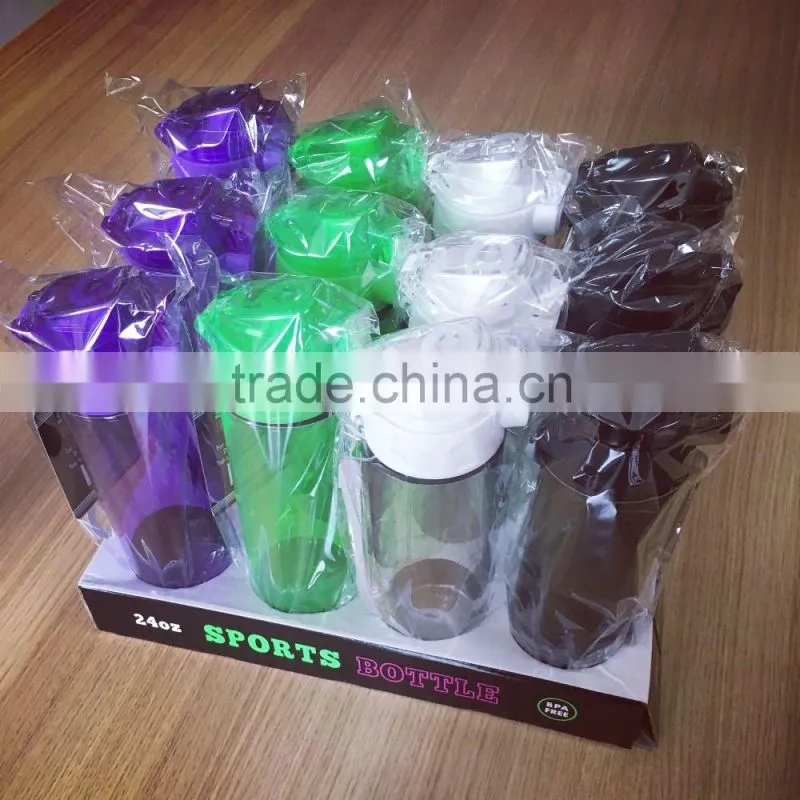 bpa free plastic sport water bottle available in various capacity