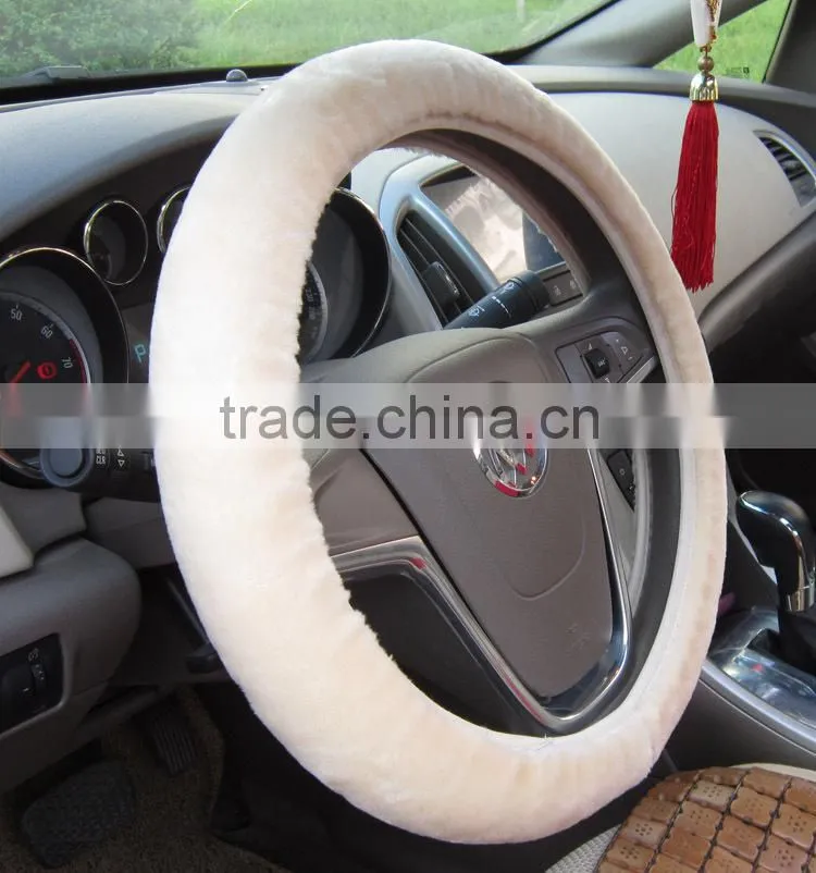 Cotton steering wheel covers/fluffy steering wheel cover