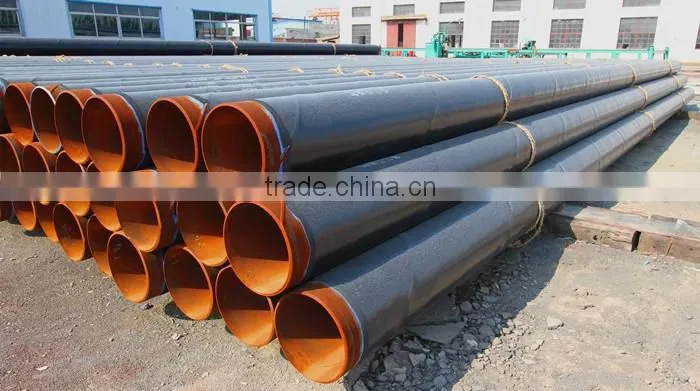 spiral welded steel pipe 3lpe pe coated steel pipe