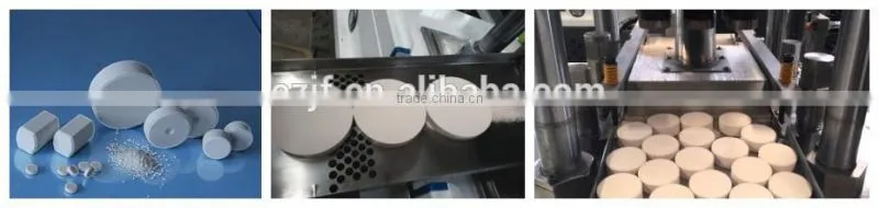 All language operation support SYST-45 model TCCA chlorine tablet hydraulic press machine