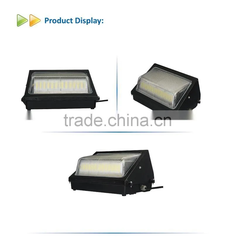 High Lumen UL DLC 60W LED Wall Pack Light