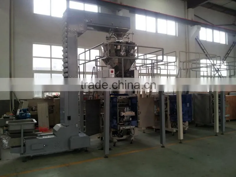 China full automatic ce professional manufacturer automatic weight package packing machine