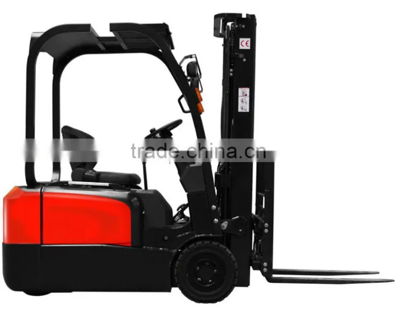 1.5 ton three wheel electric forklift