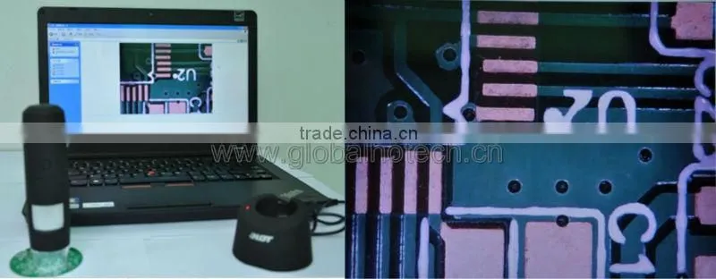 2.4G wireless USB microscope work on PC