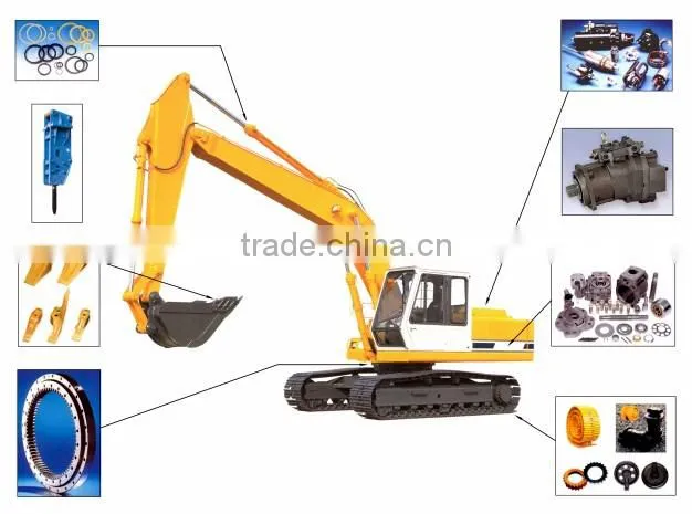 Diesel engine 6D105 water pump for PC200-3 6136-62-1102,excavator spare parts,6D105 engine parts