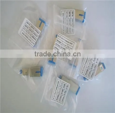 fiber optic sc/upc singlemde atenuators female to male