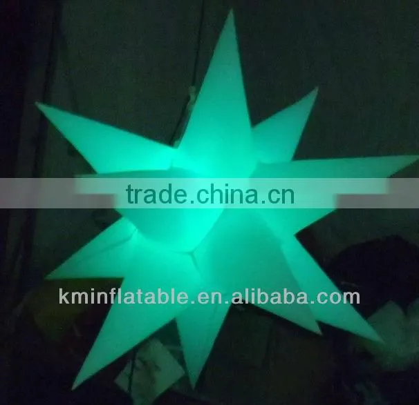 inflatable star with led