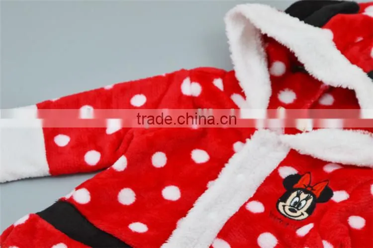 wholesale high quality cartoon warm baby girl christmas fancy costume