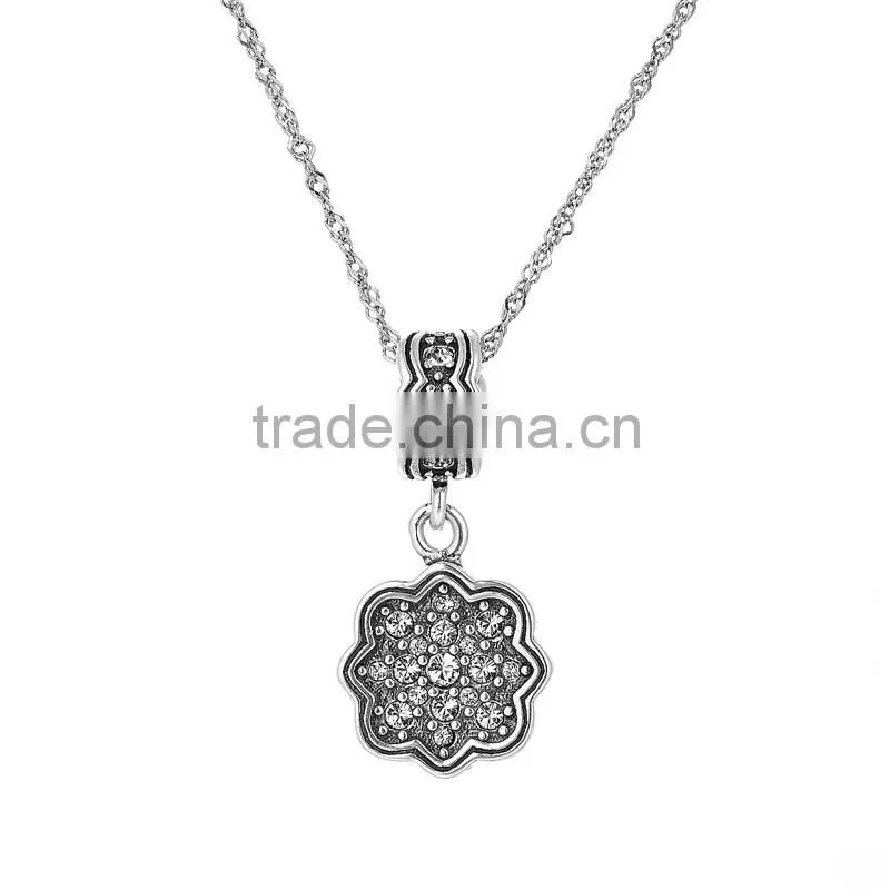Custom Charms Silver Beads fit Bracelet Necklace Jewelry