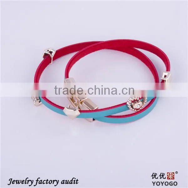 Summer Wrap Around Nappa Leather Bracelet