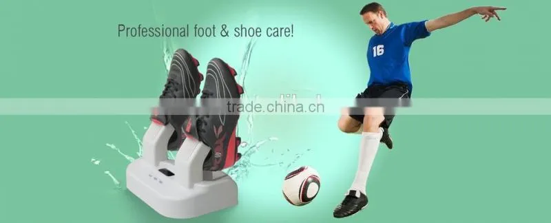 Home use ozone shoe dryer with timer display